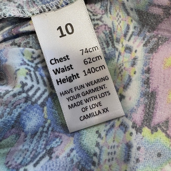 Camilla Milla by Camilla Printed Dress Size 10 - Picture 7 of 7
